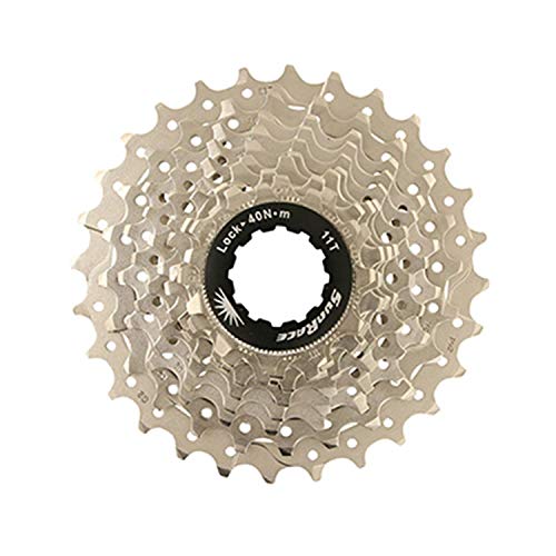 Sunrace Unisexs Csrs1 Cassette, Silver, 11-28T