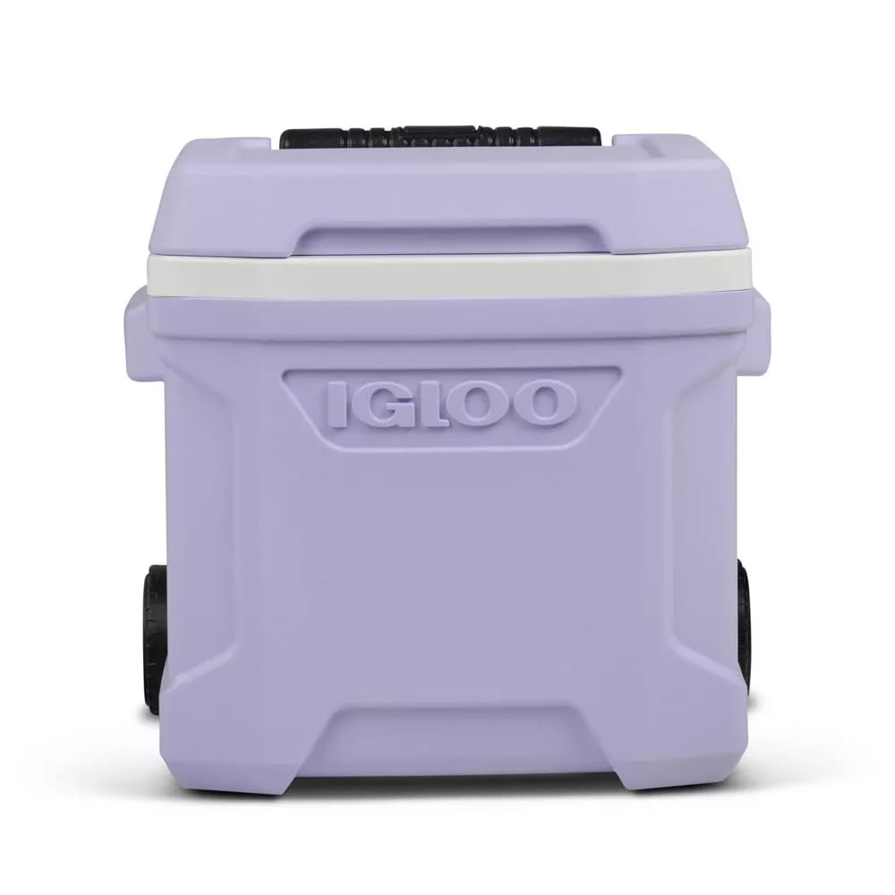 Igloos Cooler Hard-Sided Ice Chest, Insulated Portable Cooler, Heavy-Duty, Leak-Resistant Lid, Lightweight Ergonomic Handle (Lil