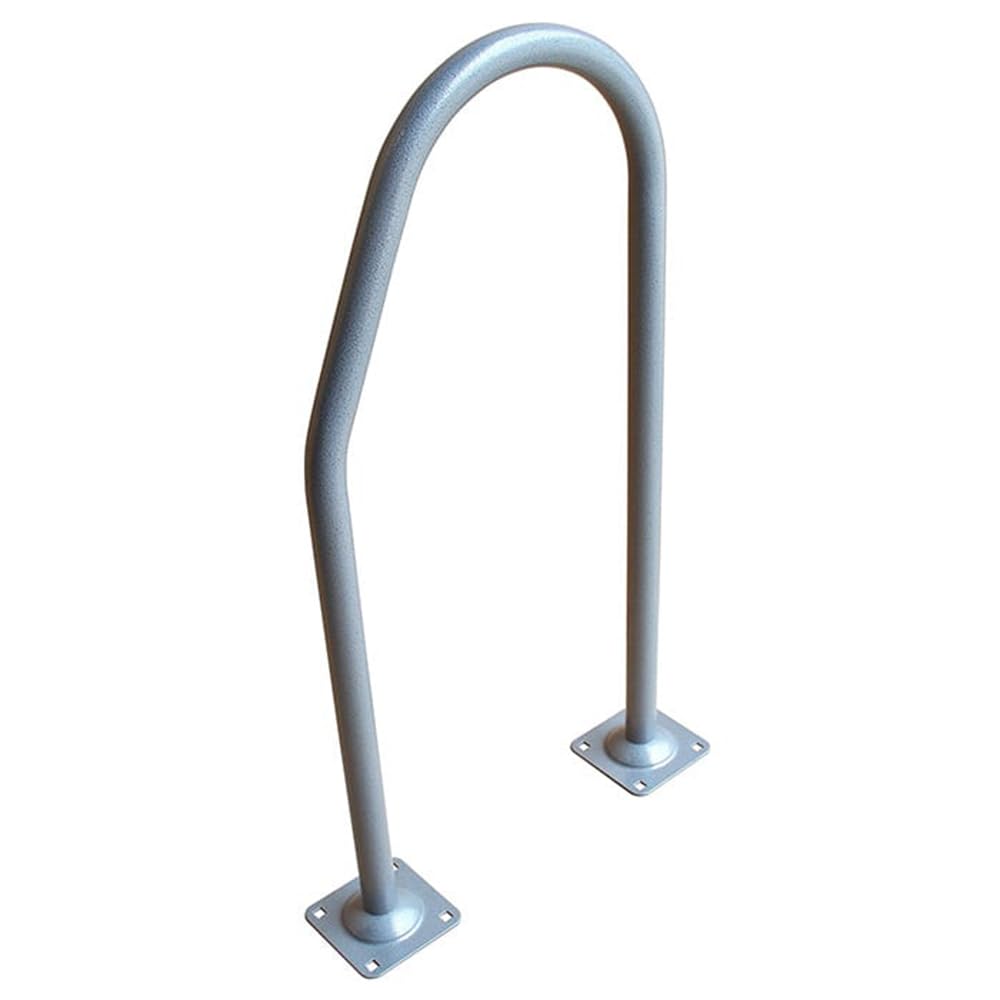 Dock Edge Stationary Dock Boarding Buddy Hand Rail Silver 36-Inch