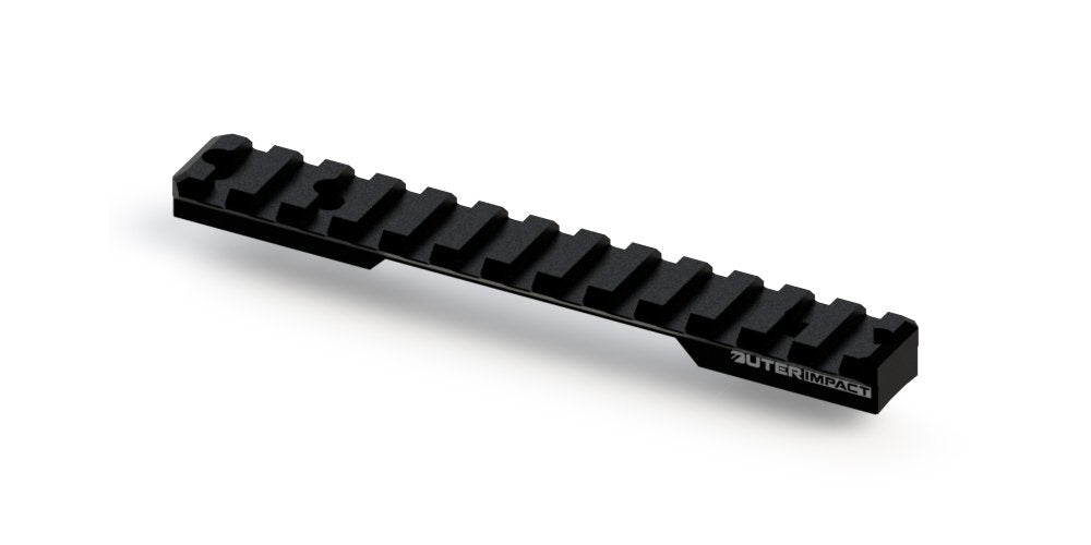 Outerimpact Remington 700 Short Action Picatinny Scope Base with 0 MOA