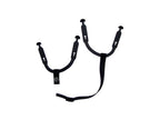 A&R Sports Hockey Chin Strap (3-Piece), Black