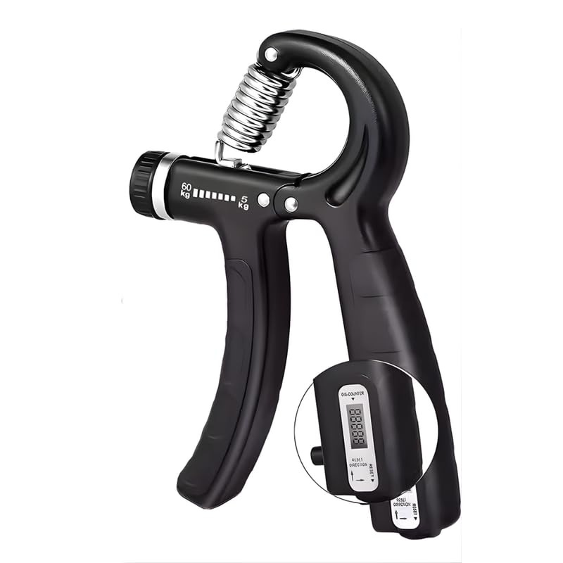 Elevea    Hand Grip Strengthener, Adjustable Resistance Grip Trainer for Hand, Wrist & Forearm Exercise | Ergonomic Grip Exercis