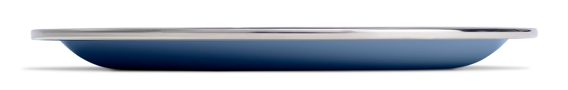 Hydro Flask Outdoor Kitchen Plate - Stainless Steel Reusable Plate - Camping Kitchen Essentials Harbor Blue