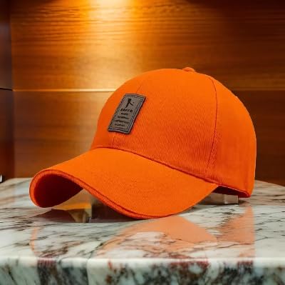 Selloria A Brand Adjustable Unisex Cap For Men And Women Freesize Baseball Cap 2026 (Orange)