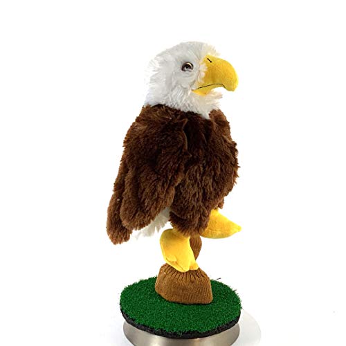 Creative Covers For Golf Bald Eagle Headcover,Brown-White-Yellow,
