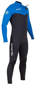 Hyperflex Mens VYRL 3/2mm Front Zip Fullsuit Black/Blue - ML