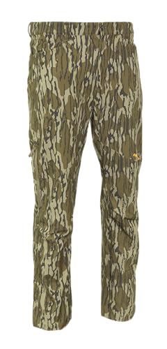 Muddy Outdoors Mens TRX Lightweight Pants Mossy Oak Bottomland Large