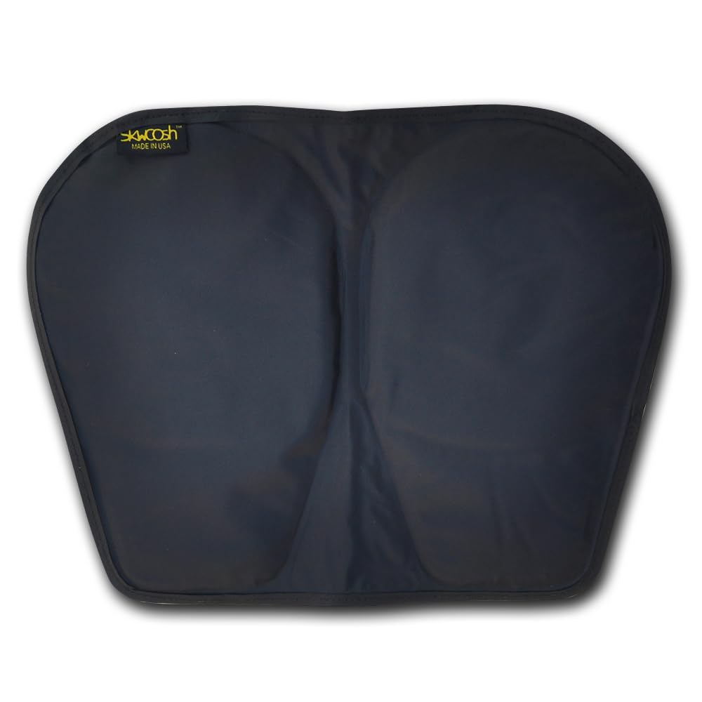Skwoosh Gel Kayak And Canoe Seat Cushion For Sitting Comfort While Paddling, Boat And Fishing | Coccyx Sciatica Pain Relief | An