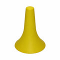 TRENDYNEST Color Cone, Training Cone, Mini Cone, PE Made, Flexible, for Soccer Practice, 17.523cm Yellow