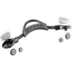 Cressi Ebs Elastic Bungee System Fin Strap 2 For Reaction/Frog Plus Fins, Regular Fit (Small/Medium-Medium/Large),Black