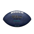 Wilson Nfl Stride Pro Eco Football - Navy, Official Size