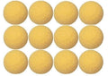 Tornado Official Foosballs Tournament Balls Commercial Quality - Play Like The Pros (6 Balls, Yellow)