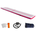 Ez Glam 10Ft/13Ft/16Ft/20Ft Air Mat Tumble Track Inflatable Gymnastics Tumbling Track Mat With Electric Air Pump For Cheerleadin
