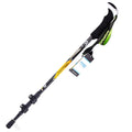 Trendynest Carbon Fiber Telescopic Skiing Climbing Stick Trekking Hiking Pole Yellow | Walking & Trekking Sticks | Hiking Gear |