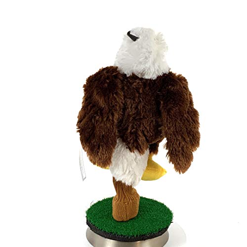 Creative Covers For Golf Bald Eagle Headcover,Brown-White-Yellow,