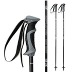 Ski Poles Graphite Carbon Composite - Zipline Lollipop U.S. Ski Team Official Supplier (Black Carbon Weave, 40'' In./102 Cm)