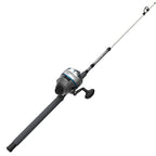 Zebco 808 Saltwater Spincast Reel And Fishing Rod Combo, 7-Foot 2-Piece Fishing Pole, Size 80 Reel, Changeable Right- Or Left-Ha