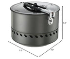 Msr Reactor Camping And Backpacking Cooking Pots, 2.5 L
