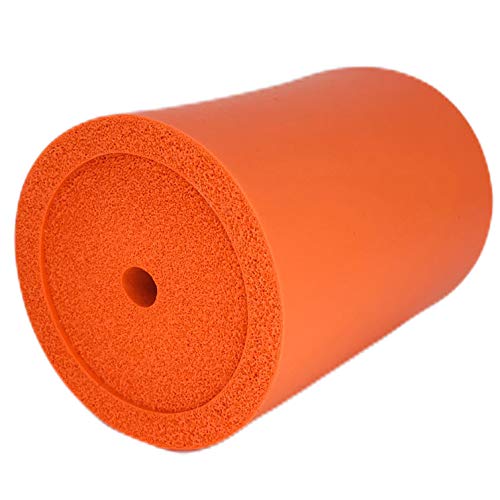 Blank Thick Foam Old School Can Cooler (2 Pack, Orange)