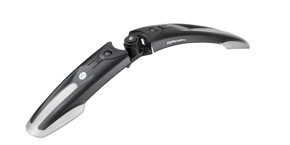 Topeak Defender M1 Mountain Bike Fender (Front) , Black, 60 X 10 X 12 Cm / 23.6    X 3.9    X 4.7    (M1)