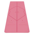 Liforme Travel Yoga Mat - Free Yoga Bag Included - Patented Alignment System, Warrior-Like Grip, Non-Slip, Eco-Friendly, Ultra-L