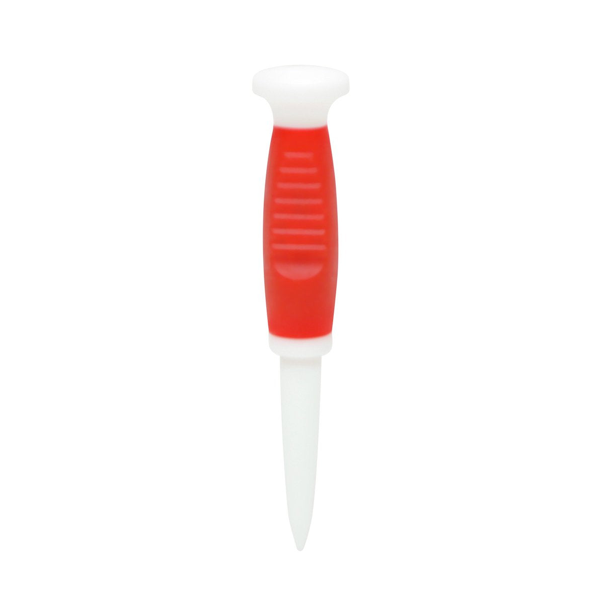 Flex Tee Flexible Florescent Red/Orange/Yellow Plastic Golf Tees, 8 Pack Assorted Sizes | Virtually Unbreakable Colorful Golf Te