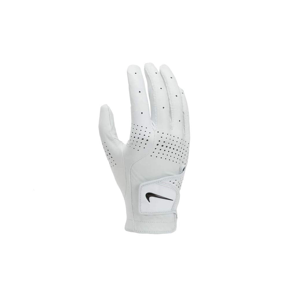 Nike Nggmtcr4 White Carta Football Golf Gloves Mens Tour Classic Iii R/H-Large, L