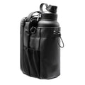 The Simple Ghar Magnetic Gym Bottle Holder Bag | Strong Magnet Water Bottle Carrier With Storage Pockets & Zippered Compartments