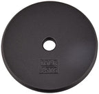 Yes4All 1-Inch Cast Iron Weight Plates For Dumbbells - Standard Weight Disc Plates (10 Lbs, Single)