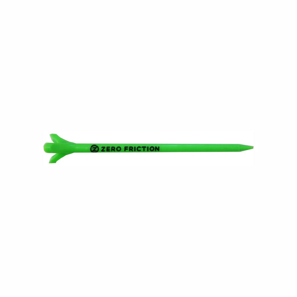 Zero Friction Zft Maxx 3-Prong 4'' Distance Golf Tee, 18 Pack, Lime