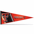 Rico Industries Ncaa Texas Tech Red Raiders Primary 12'' X 30'' Felt Wall D  Cor Pennant - Great For Home/Bed Room/Man Cave D  C
