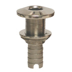 Groco Stainless Steel Hose Barb Thru-Hull Fitting - 2''