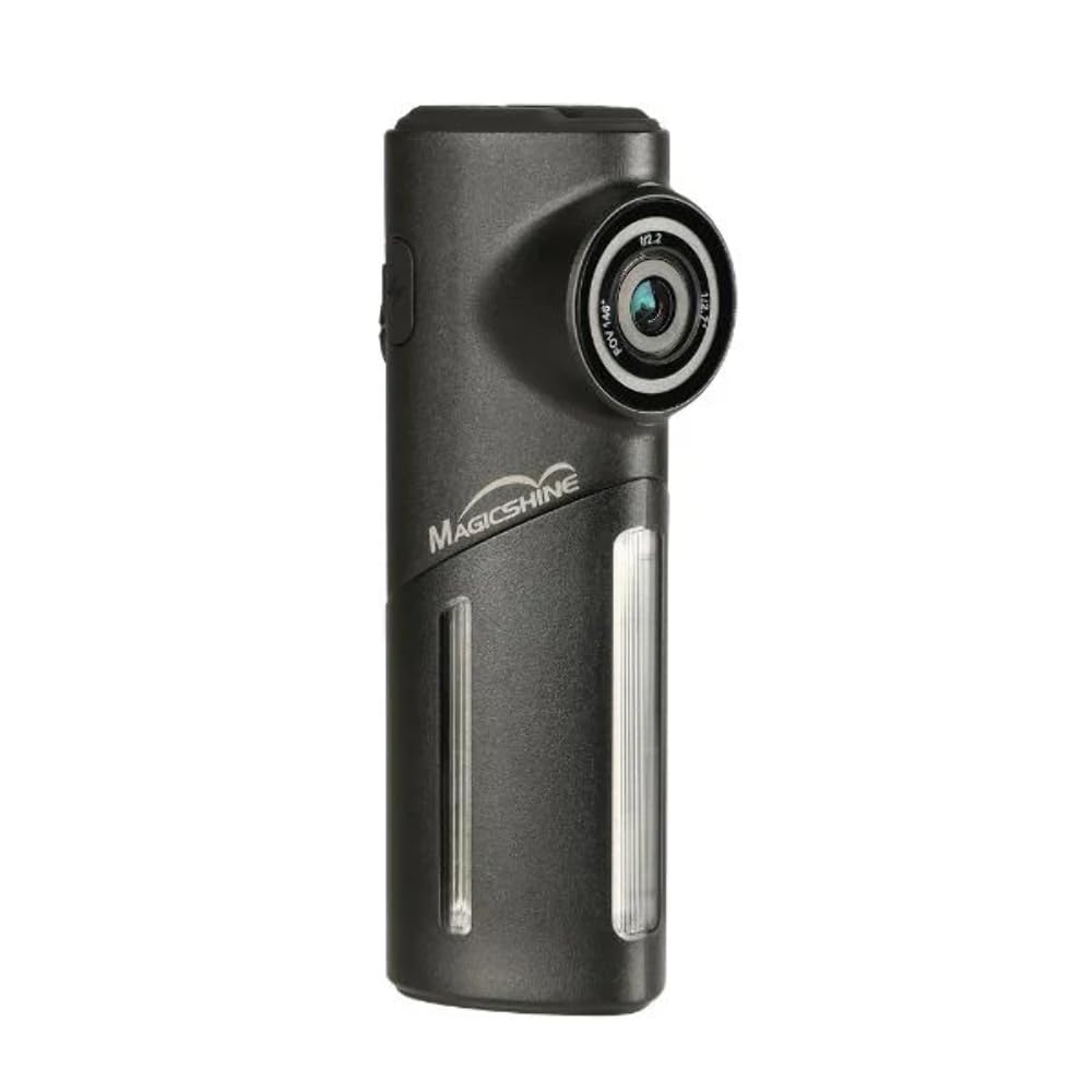 MB Wear Magicshine Seemee DV Waterproof Bike Taillight with HD 146 Wide-Angle Camera, Incident Detection, USB-C Rechargeable, an