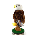 Creative Covers For Golf Bald Eagle Headcover,Brown-White-Yellow,