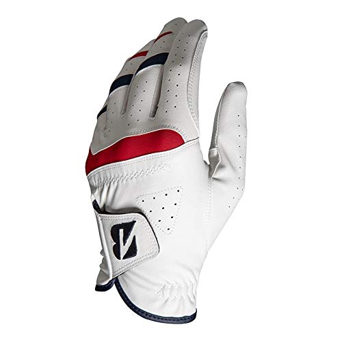 Bridgestone Golf Mlh Soft Grip Glove White Medium