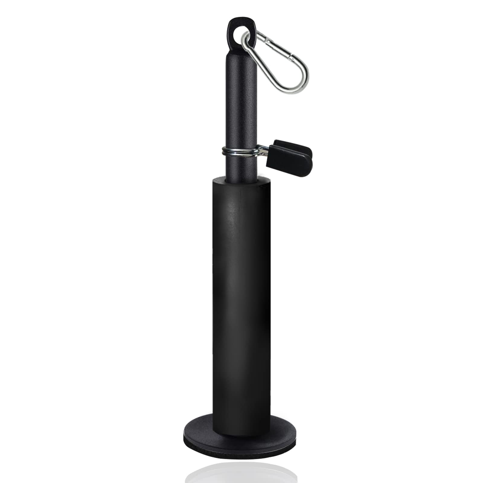 Sertt Loading Pin With Heavy-Duty Carabiner, Pulley Cable Machine System Attachment Weight Pin Fit 1 Inch Standard And 2 Inch Ol