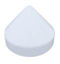 Cone Style Pylon Cap for Marine Dock (White, 5 inch)
