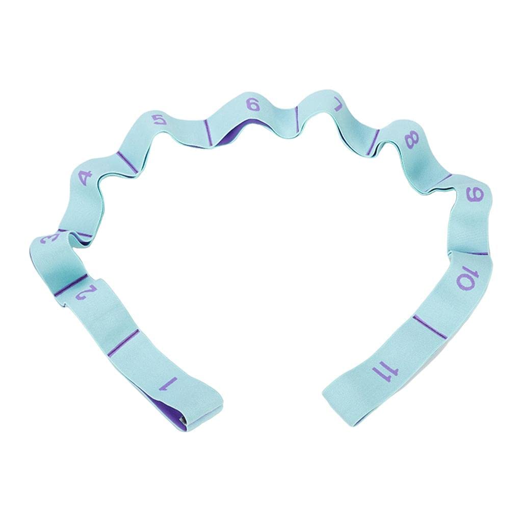 Bnf Yoga Pull Strap Fitness Stretching Band Resistance Loop Purple_11 Loops | Fitness, Running & Yoga | Fitness Equipment & Gear