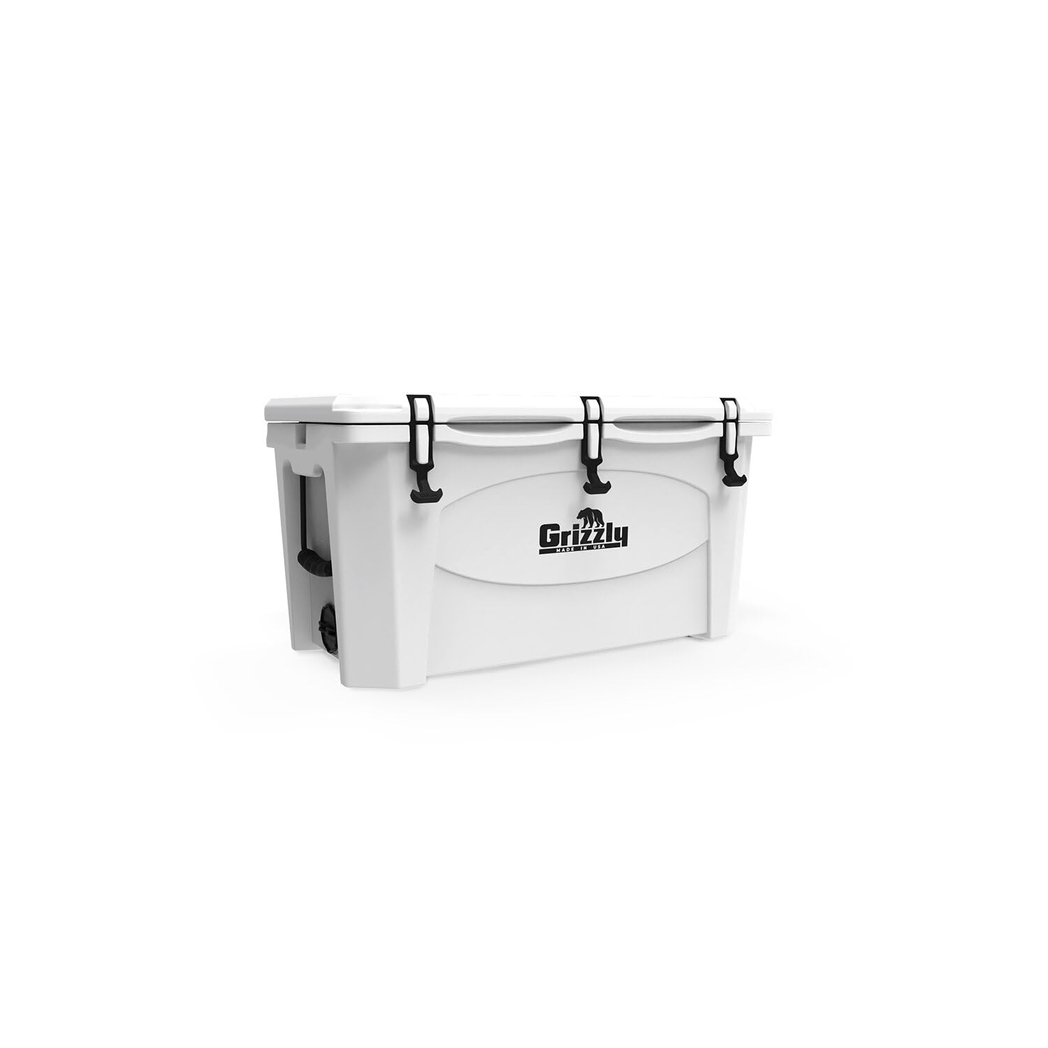 Grizzly 75 Cooler  75 Qt Ice Chest Durable Rotomolded Insulated  Made In Usa  Warranty For Life  For Beach Boat Camping Fishing