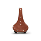 Brooks England Flyer, Touring Leather Handmade Bike Saddle With Suspension Springs, Honey, One Size