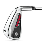 Wilson Dynapower Mens Steel Golf Irons - Right Hand, Stiff, 5-Pw, Gw