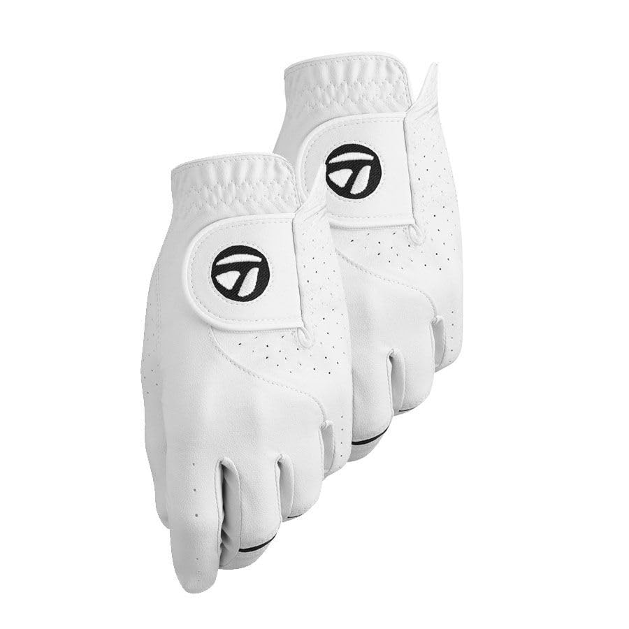 TaylorMade Golf Stratus Tech Glove 2 Pack Righthanded Medium/Large