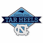Rico Industries Ncaa North Carolina Tar Heels Diamond Shape Cut Pennant - Home And Living Room D  Cor - Soft Felt Ez To Hang