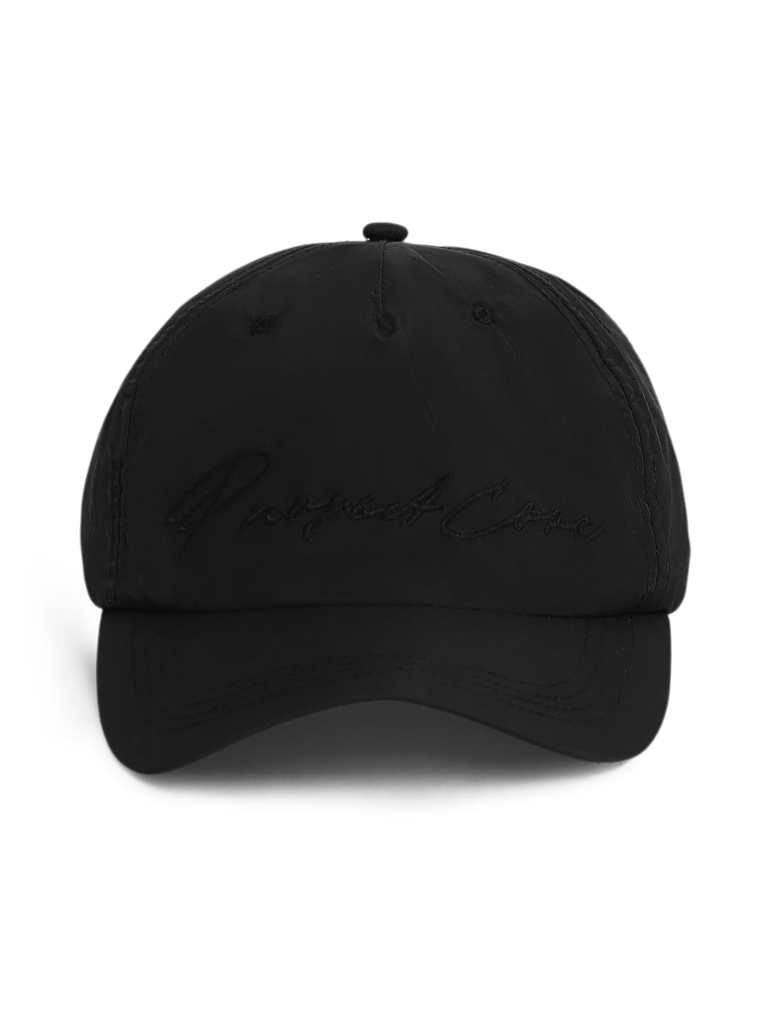Jack & Jones Black Embroidered Baseball Cap