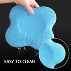 Zealtop Yoga Knee Pad Cushion Extra Thick For Knees Elbows Wrist Hands Head Foam Yoga Pilates Work Out Kneeling Pad (Lake Blue 2