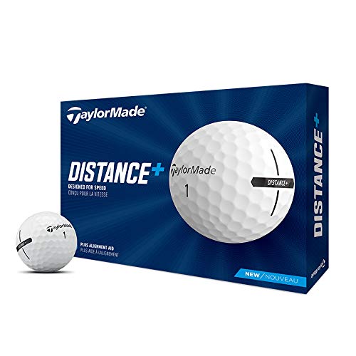 Taylormade Distance+ Golf Balls 2021, White