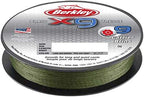 Berkley X9 Braid Superline, Low-Vis Green, 65Lb Test | 80 Lbc | 36.3Kg, 2188Yd | 2000M Fishing Line, Suitable For Freshwater And
