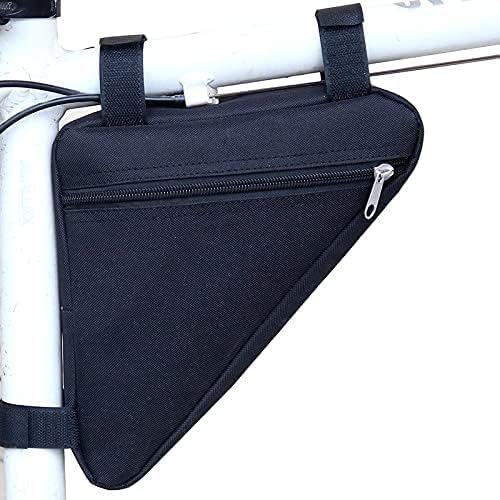BUBUCAM Bicycle Triangle Bag, Frame Bag Triangle Bag, Bicycle Cycling Storage Triangle Top Tube Front Pouch Saddle Bag for Road 