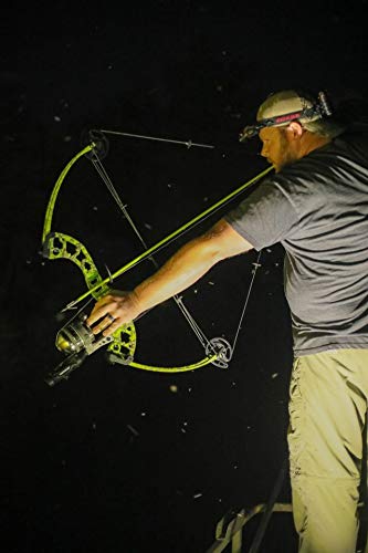 Muzzy Classic Chartreuse Fish Arrw W/Carp Point Bottle Slide