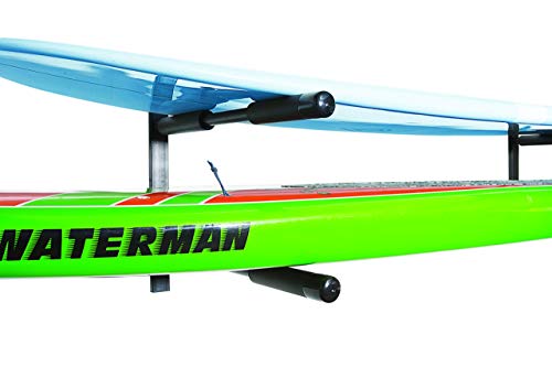 Paddle Board Wall Mount Rack by COR Surf | Double Surfboard or Paddleboard Wall Rack Storage | Heavy-Duty SUP Garage Storage Rac